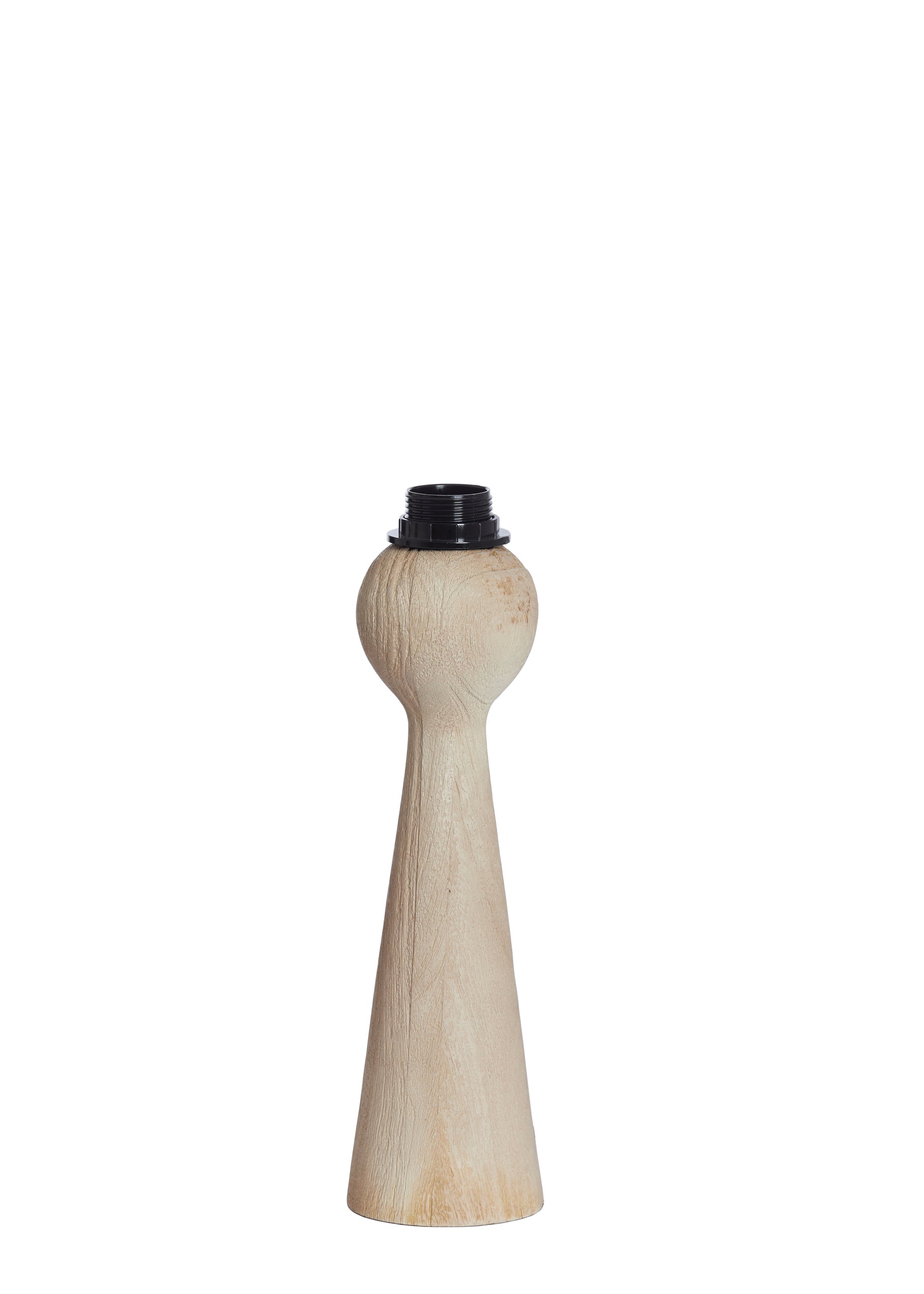 Pied de lampe Ø9x33 cm FESTINA bois naturel mat