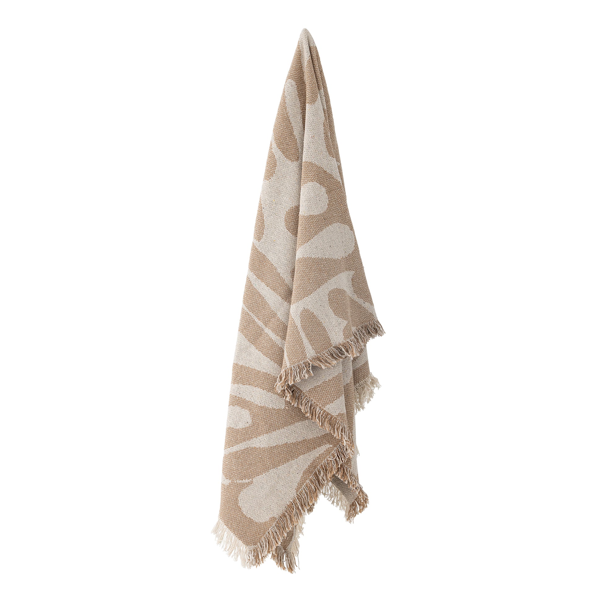 Alk Plaid Marron Coton recyclé