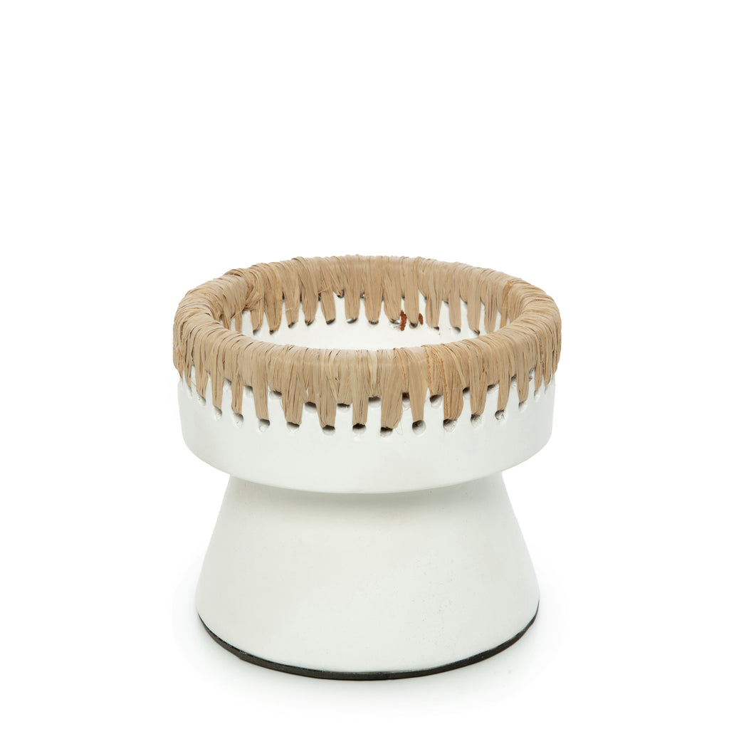 Le Bougeoir Pretty - Blanc Naturel - S