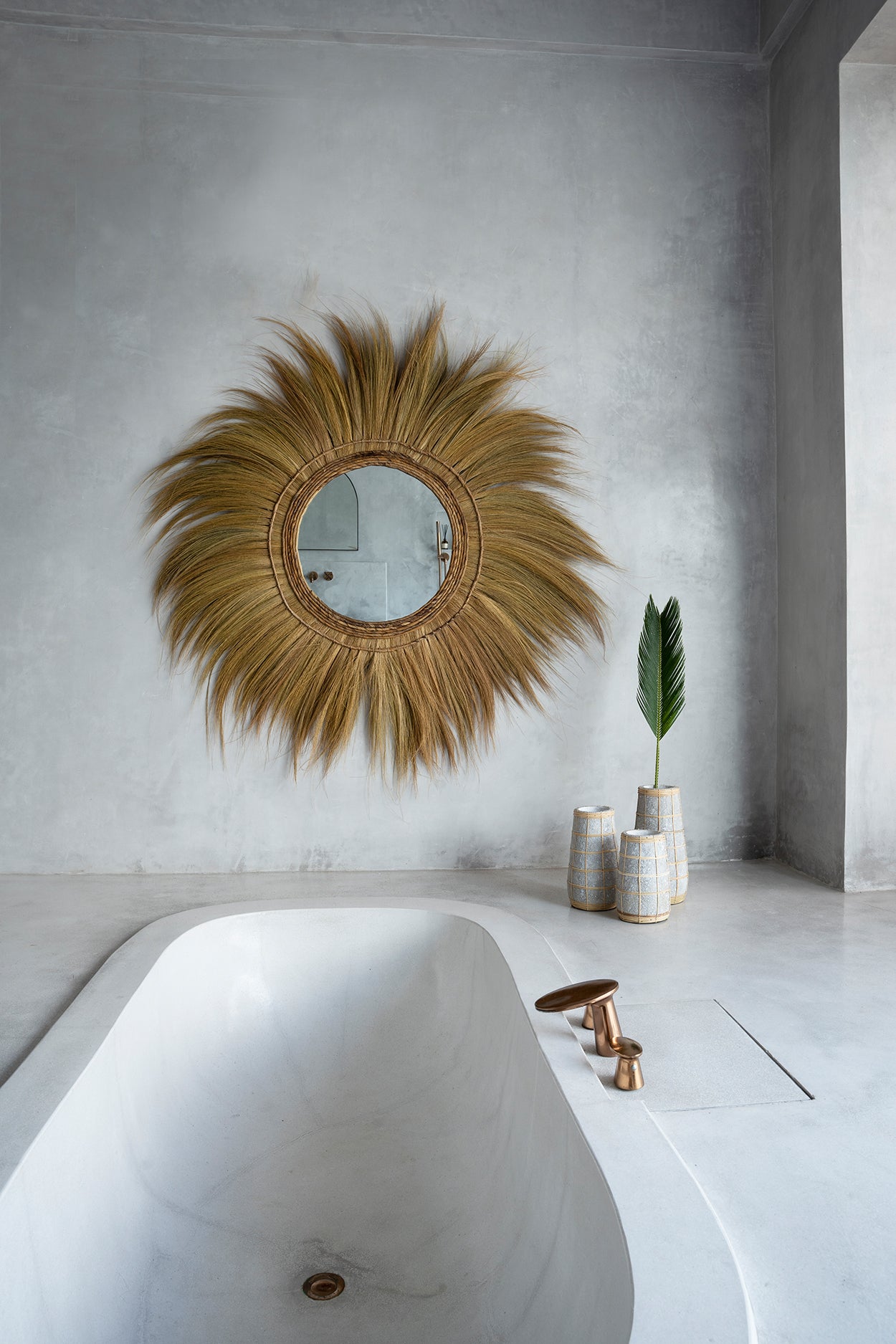 Le Vase Cutie - Béton Naturel - S