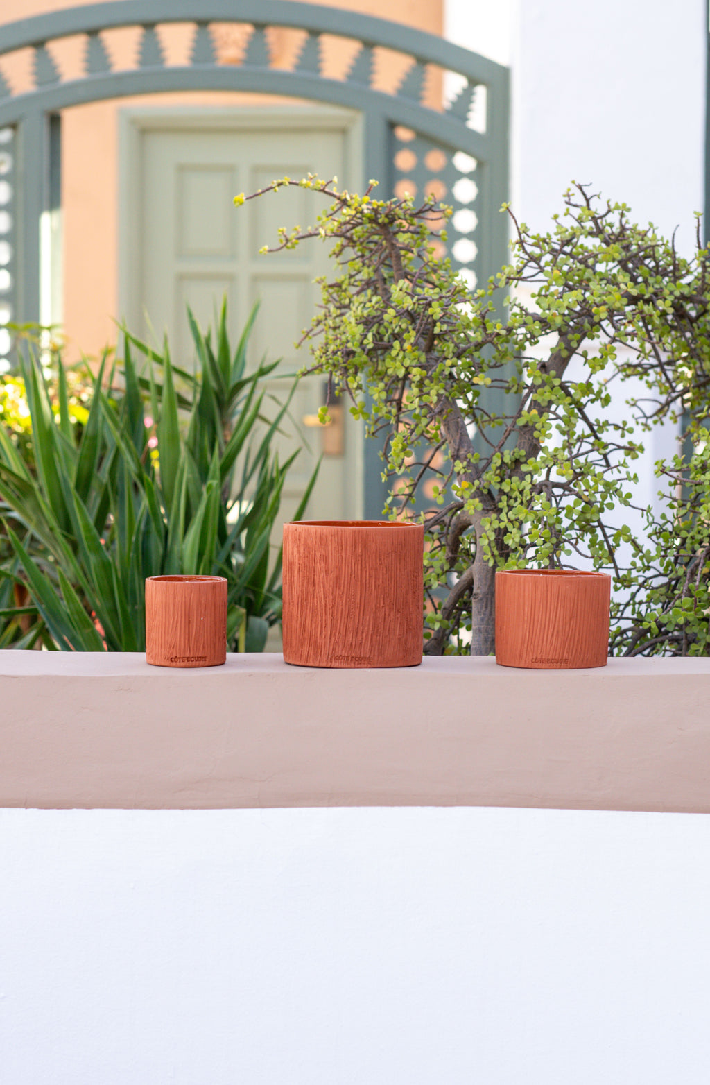 Striée Terracotta L - Senteur Ambre